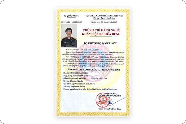 Đội ngũ bác sĩ giỏi, bằng cấp chính quy, giàu thành tích